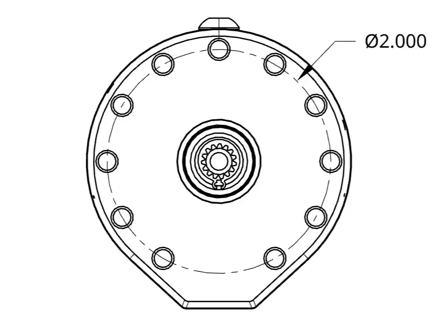 CIM bolt circle