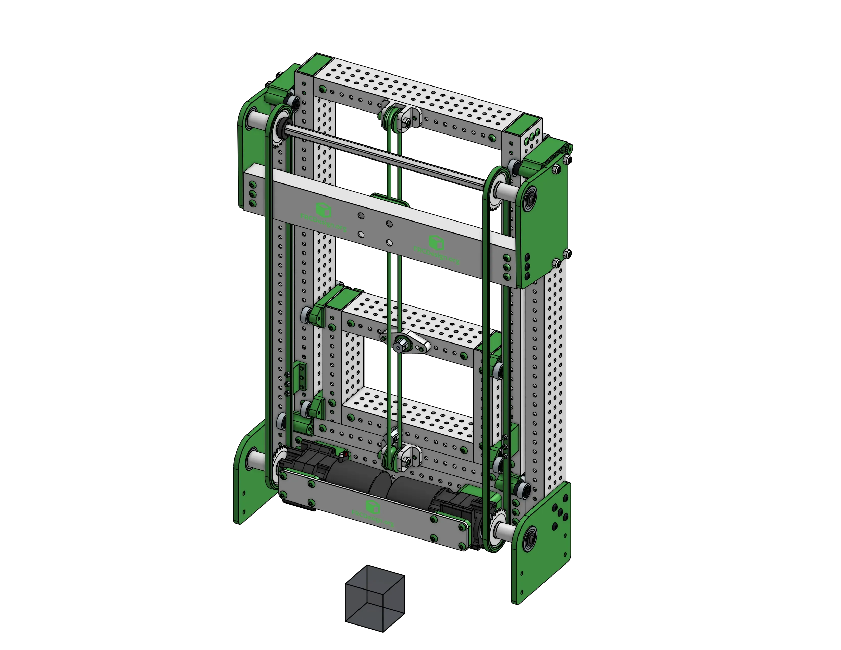 Finished Top Level Elevator Assembly