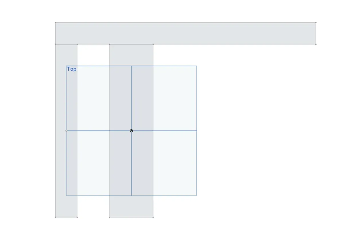 Extrude your rectangles to create box tubes.