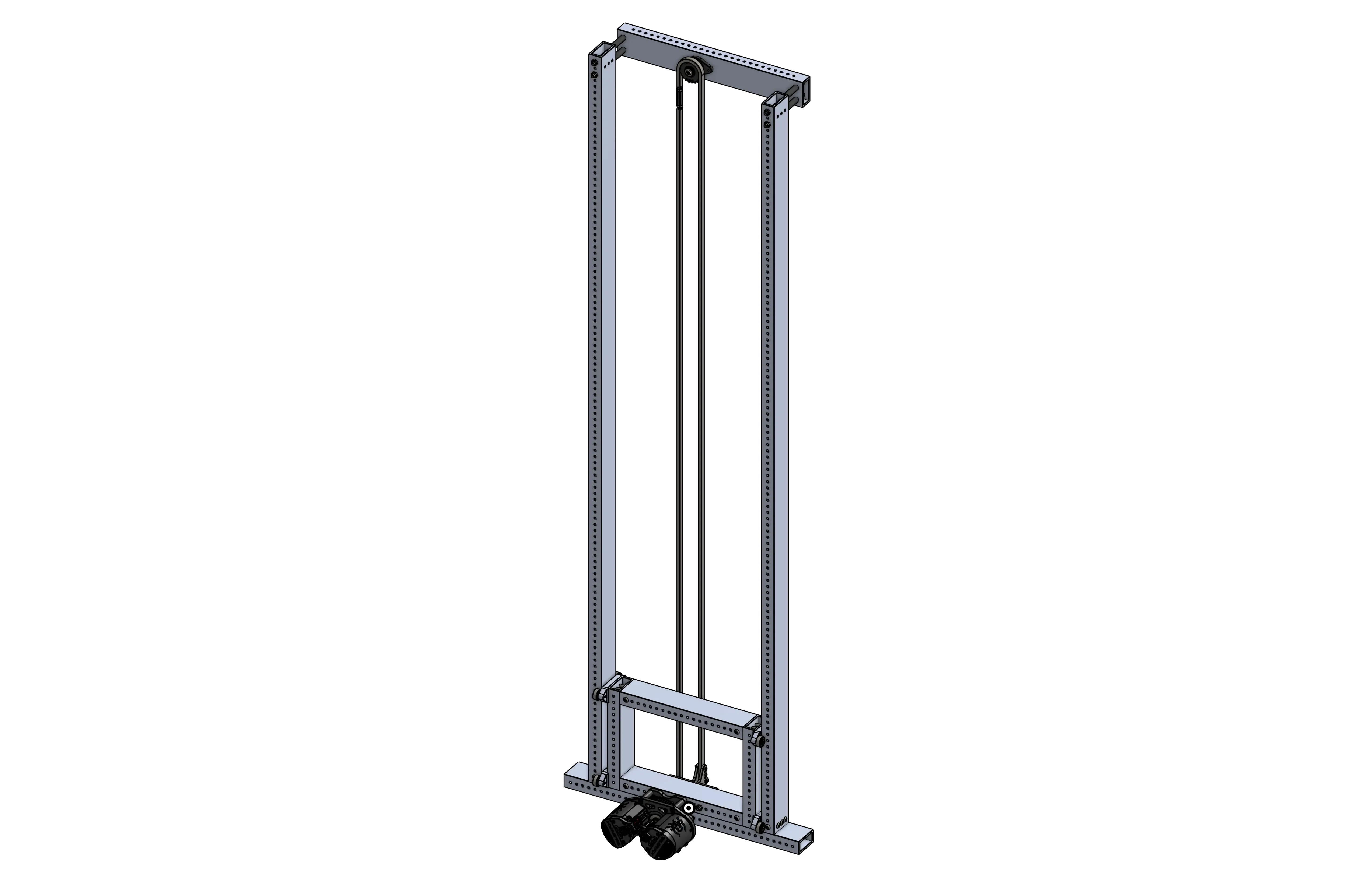WCP's GreyT cascade elevator CAD render