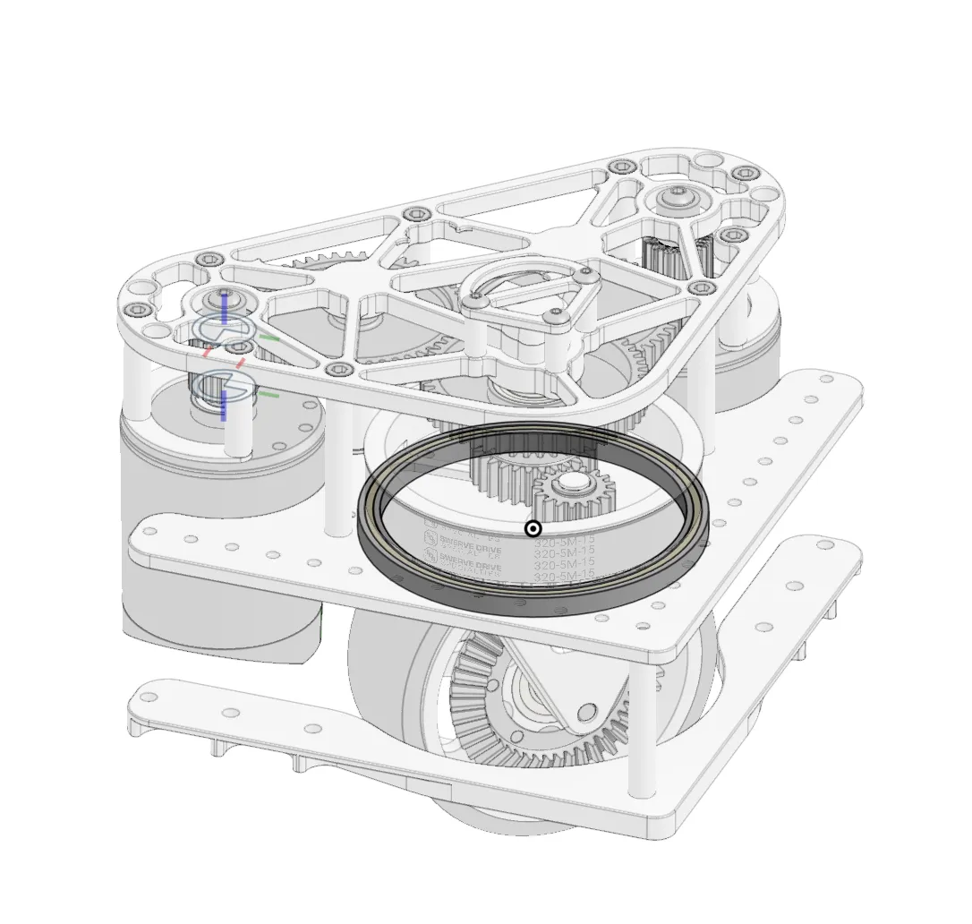 mk4i swerve module x-contact bearing
